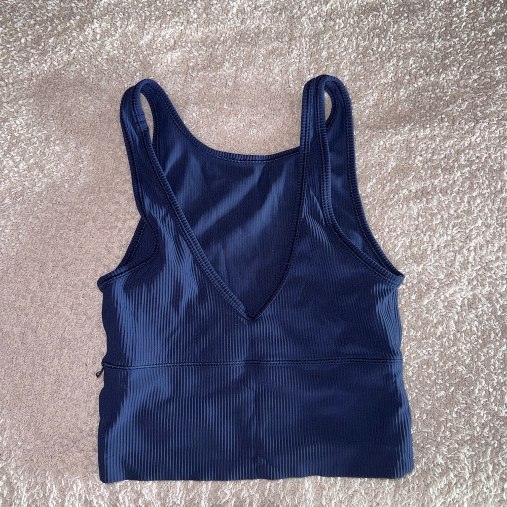 Lululemon navy blue tank top